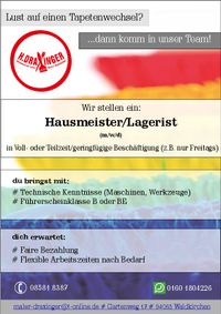 Hausmeister/Lagerist